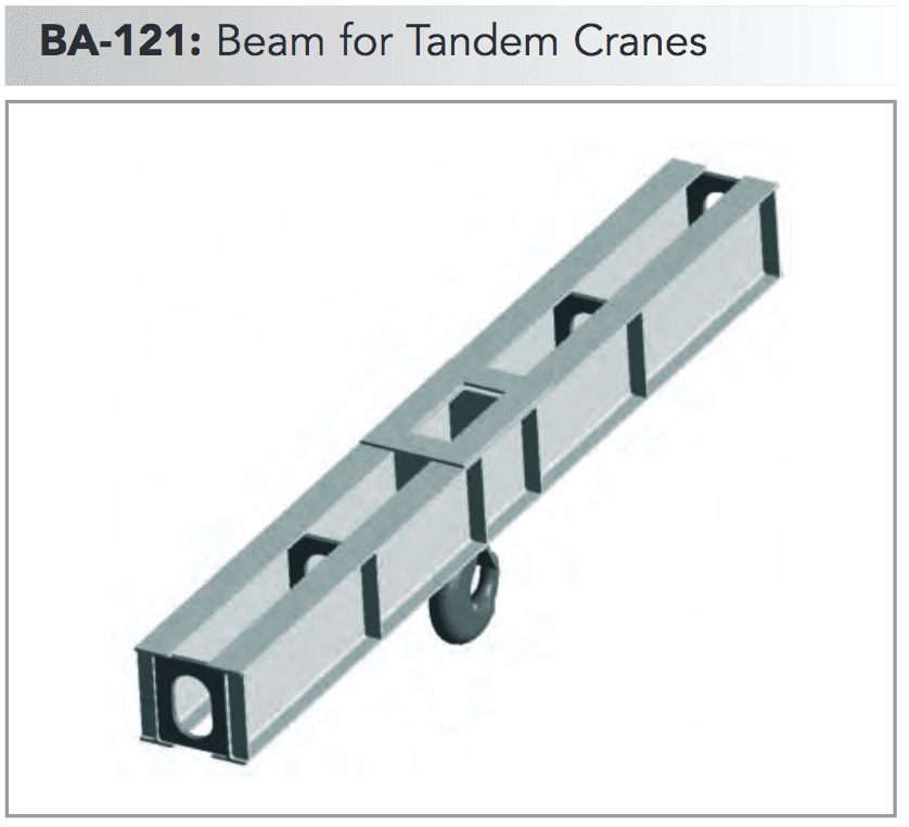 Beam for Tandem Cranes