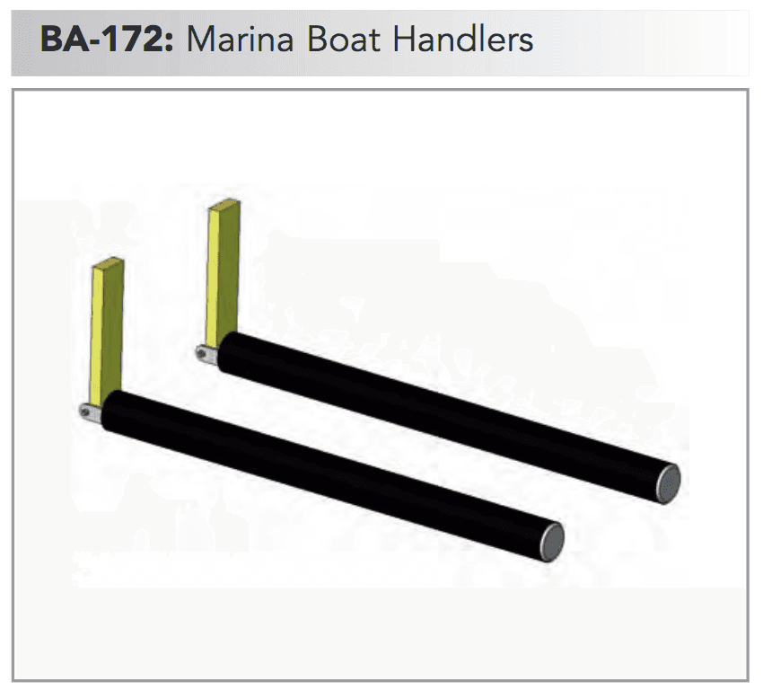 Boat handling forks