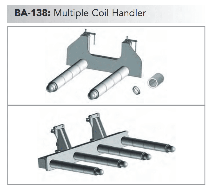 Fixed coil handlers