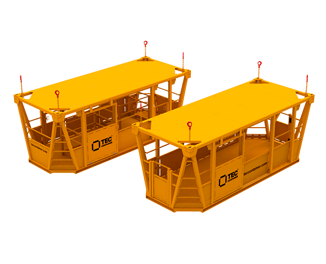 Safety Cage Under Spreader BA-185